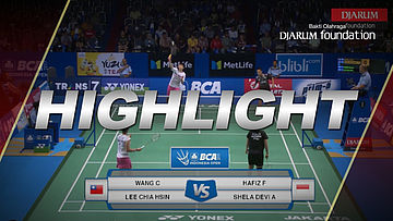 Hafiz Faizal/Shela Devi Aulia (INA) VS Wang Chi Lin/Lee Chia Hsin (TPE)
