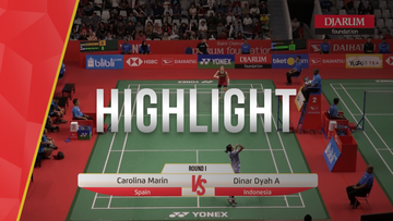 Carolina Marin (Spain) VS Dinar Dyah A (Indonesia)