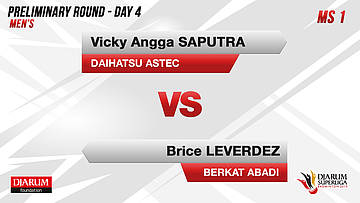 PRELIMINARY ROUNDS | Men's Teams | DAIHATSU ASTEC VS BERKAT ABADI BANJARMASIN