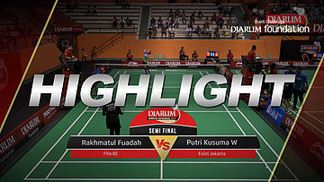 Rakhmatul Fuadah (FIFA BC) VS Putri Kusuma Wardani (Exist Jakarta)