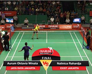 Aurum Oktavia Winata (Jaya Raya Jakarta) VS Nalinica Rahardja (Exist Jakarta)