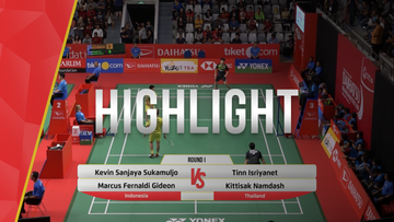 Kevin Sanjaya Sukamuljo/Marcus Fernaldi Gideon (Indonesia) VS Inn Isriyanet/Kittisak Namdash (Thailand)