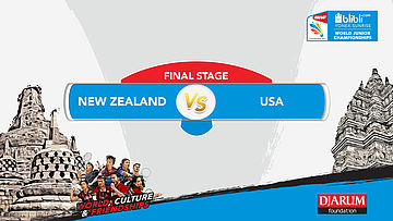 BLIBLI.COM WJC 2017 | FINAL STAGE | NEW ZEALAND vs USA | XD