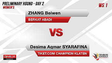 PRELIMINARY ROUNDS | Women's Teams | BERKAT ABADI VS TIKET.COM CHAMPION KLATEN