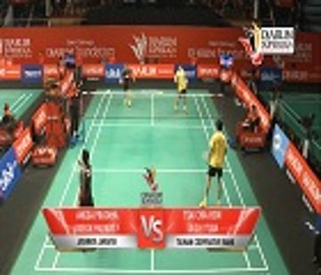 Angga Pratama/Gideon Markus (JAYARAYA JAKARTA) VS Tsai Chia H/Lu Chi Y (TAIWAN COOPERATIVE BANK)