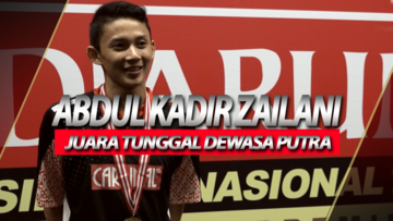 Abdul Kadir Zailanii (Juara Tunggal Dewasa Putra)