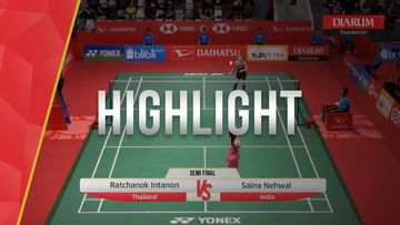 Ratchanok Intanon (Thailand) VS Saina Nehwal (India)