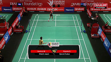 Riyanto Subagja (Djarum Kudus) VS Naohiro Matsukawa (Hitachi Japan)