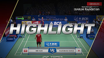 WEI Nan (HKG) VS Kazumasa Sakai (JPN)