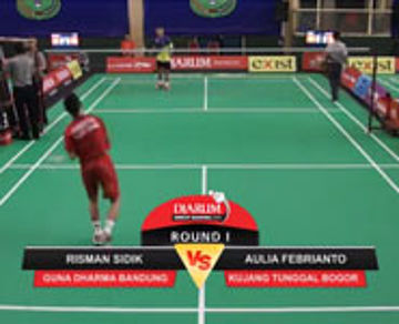 Aulia Febrianto (Kujang Tunggal Bogor) VS Risman Sidik (Guna Dharma Bandung)