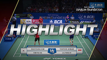 Dukyoung Kim/Kim Ha Na (KOR) VS Tontowi Ahmad/Liliyana Natsir (INA) 