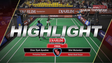 Dinar Dyah Ayustine (Pertamina Fastron) VS Silvi Wulandari (Berkat Abadi Banjar)