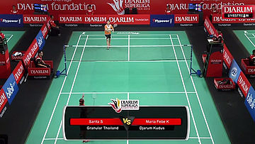 Maria Febe (Djarum Kudus) VS Sarita S (Granular Thailand)