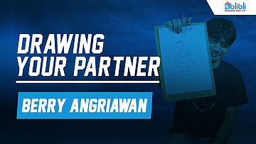 Drawing Your Partner with Berry Angriawan at Blibli Indonesia Open 2018