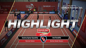 Desima Aqmar Syarafina (Djarum Kudus) VS Isra Faradilla (Berkat Abadi Banjar)