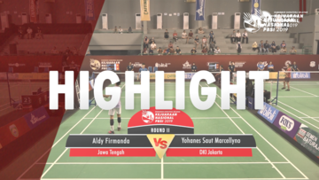 Aldy Firmanda (Jawa Tengah) VS Yohanes Saut Marcellyno (DKI Jakarta)
