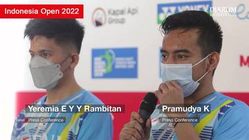 [Press Conference ] Pramudya KUSUMAWARDANA/Yeremia Erich Yoche Yacob RAMBITAN vs LEE Yang/WANG Chi-Lin | Indonesia Open 2022