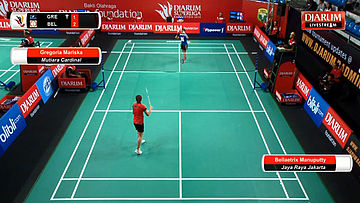 Bellaetrix Manuputtiy (Jaya Raya Jakarta) VS Gregoria Mariska (Mutiara Cardinal)