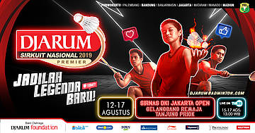 Sirkuit Nasional Premier DKI Jakarta Open 2019