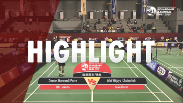 Damas Mawardi Putra (DKI Jakarta) VS Alvi Wijaya Chairullah (Jawa Barat)