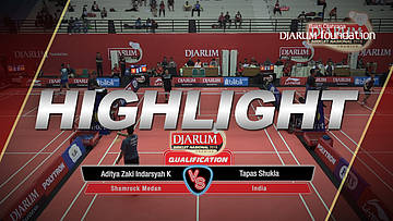 Aditya Zaki Indarsyah Kurniawan (Shamrock Medan) VS Tapas Shukla (India)