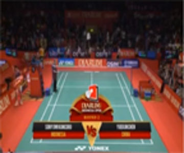 Sony Dwi Kuncoro (INDONESIA) VS Yuekun Chen (CHINA) Djarum Indonesia Open 2013 