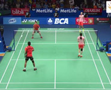 Zhang Nan / Zhao Yunlei (CHN) VS Tontowi Ahmad / Liliyana Natsir (INA)