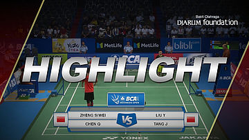 Zheng Siwei/Chen Qingchen (CHN) VS Liu Yuchen/Tang Jinhua (CHN)