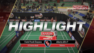 I Gede Pasek Ekayana (ISTC Berkat Abadi) VS Alberto Alfin Yulianto (Pelatnas)
