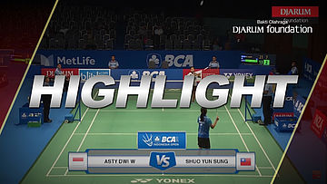 Asty Dwi W (INA) vs Shuo Yun Sung (TPE)