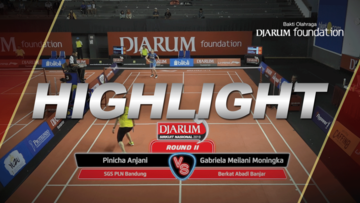Pinicha Anjani (SGS PLN Bandung) VS Gabriela Meilani Moningka (Berkat Abadi Banjar)