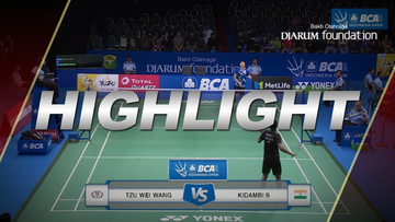 Tzu Wei Wang (TPE) VS Kidambi Srikanth (IND)