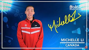 Blibli Indonesia Open 2019 - Michele Li (CAN)