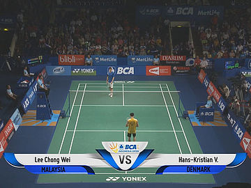 Lee Chong Wei (MAS) VS Hans-Kristian Vittinghus (DEN)