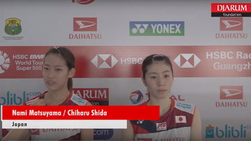 Mix Zone Corner - Nami Matsuyama/Chiharu Shida (Japan)