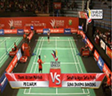 Thomi Azizan Mahbub (PB DJARUM) VS Senatria Agus Setia Putra (GUNA DHARMA BANDUNG)