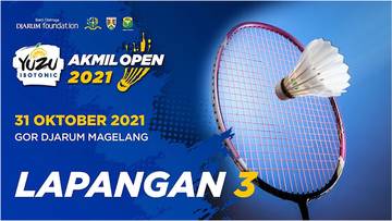 Babak Utama (UDPA-U11) & (TRA-U17) - Sesi 1