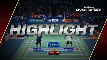 Hiroyuki Endo/Kenichi Hayakawa (Japan) VS Kasper Antonsen/Niclas Nohr (Denmark)