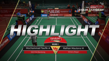 Mochammad Taufik Abdilah (SGS PLN Bandung) VS Raihan Maulana Muthar (Victory Bogor)