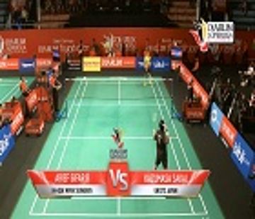 Arief Gifar R (HI QUA WIMA SURABAYA) VS Kazumasa Sakai (UNISYS JAPAN) 