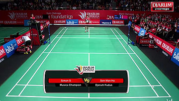 Son Wan Ho (Djarum Kudus) VS Simon Santoso (Musica Champions)