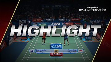 Tontowi Ahmad/Liliyana Natsir (Indonesia) vs Sawan Serasinghe/Setyana Mapasa (Australia)