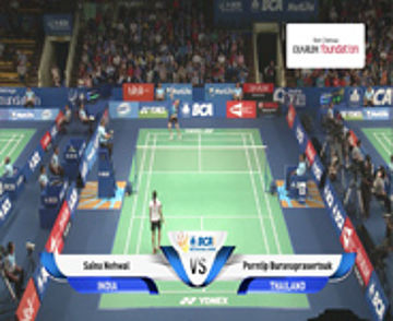 Saina Nehwal (INDIA) VS Porntip Buranaprasertsuk (THAILAND) 