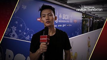 Interview Ihsan Maulana Mustofa (INA) After Match VS Brice Leverdez (FRA)