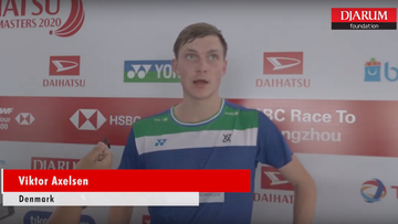 Mix Zone Corner - Viktor Axelsen (Denmark)