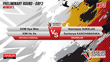 WD2 | EOM / KIM (MUTIARA CARDINAL) VS NANNAPAS / SUCHANYA (GRANULAR)